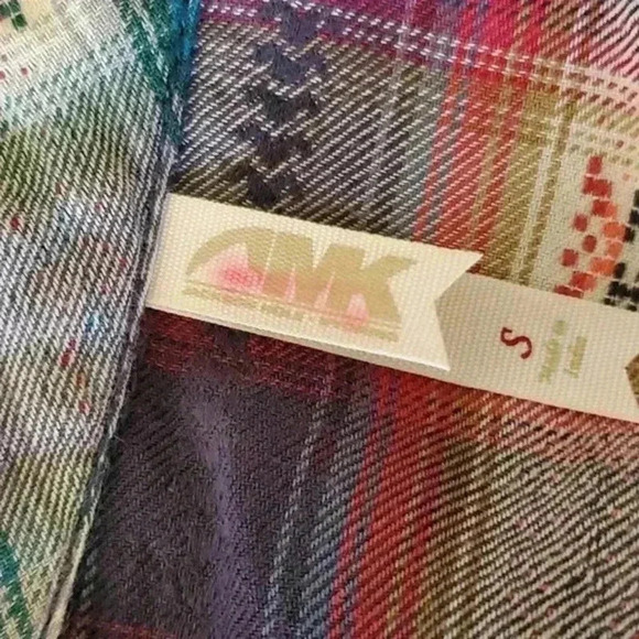 Deadstock Mountain Khaki Plaid Button Up Flannel - S - Picture 4 of 7